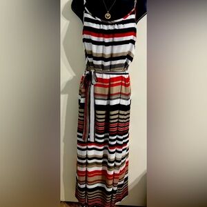 Robbie Lee Chiffon Spaghetti Strap Maxi Dress - 16